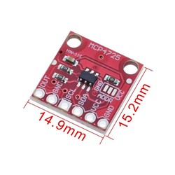 MCP4725 I2C DAC Modülü - Dijital Analog Çevirici - Thumbnail