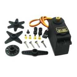Robo90 - MG995 RC Servo Motor - 15 Kg Tork - Full Metal