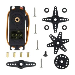 MG995 RC Servo Motor - 15 Kg Tork - Metal Dişli - Thumbnail