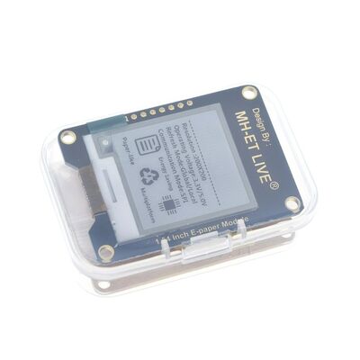 1.54inç E-Ink Ekran Modülü - 200x200 - Siyah
