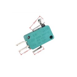 Micro Switch Kısa Makaralı - 250VAC-16A - KW1-103-6 - Thumbnail