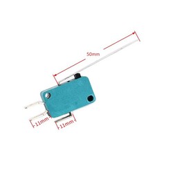 Micro Switch Uzun Paletli - 250VAC-16A - KW1-103-4 - Thumbnail