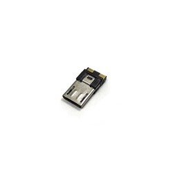 Robo90 - Micro USB Erkek Şase Konnektör - 2 Pin