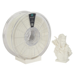 Microzey Beyaz PLA Pro Filament - 1.75mm - 1 Kg - Thumbnail