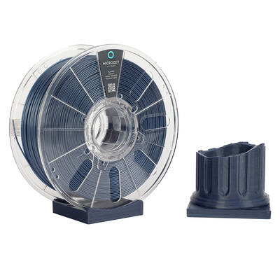 Microzey Gümüş Mavi PLA Pro Filament - 1.75mm - 1 Kg