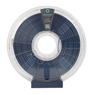 Microzey Gümüş Mavi PLA Pro Filament - 1.75mm - 1 Kg