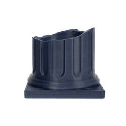 Microzey Gümüş Mavi PLA Pro Filament - 1.75mm - 1 Kg - Thumbnail