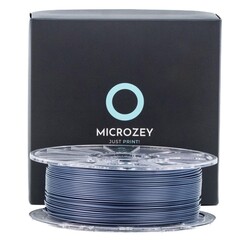 Microzey Gümüş Mavi PLA Pro Max Filament - 1.75mm - 1 Kg - Thumbnail