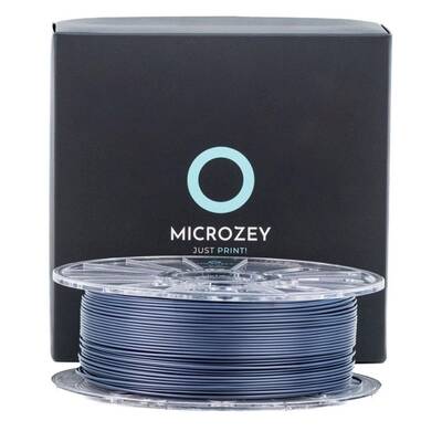 Microzey Gümüş Mavi PLA Pro Max Filament - 1.75mm - 1 Kg