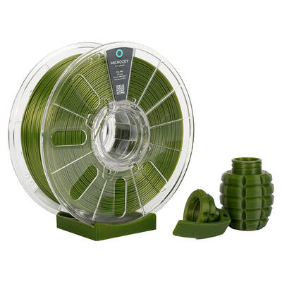 Microzey Haki Yeşil PLA Pro Filament - 1.75mm - 1 Kg