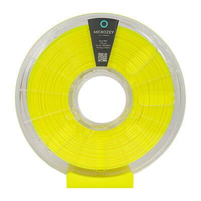 Microzey Neon Sarı PLA Pro Filament - 1.75mm - 1 Kg