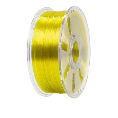 Microzey Transparan Sarı ABS Premium Filament - 1.75mm - 1 Kg