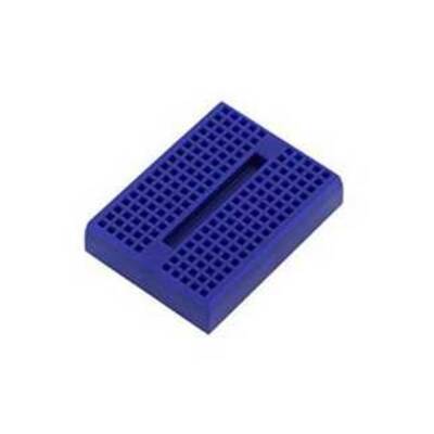 Mini Breadboard - 170 Pin - Mavi - Çıkıntısız