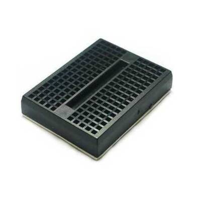 Mini Breadboard - 170 Pin - Siyah - Çıkıntısız