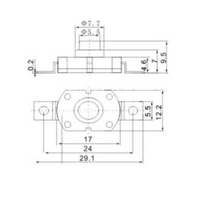 Mini Çıt Çıt Anahtar - IC-192B