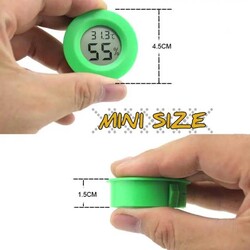Mini Dijital Termometre - Sıcaklık-Nem Ölçer - Beyaz - Thumbnail