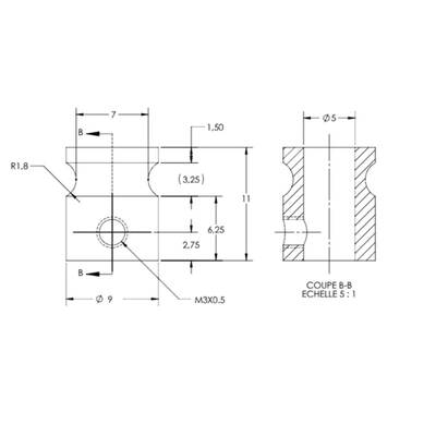 MK8 Extruder Dişlisi - 1.75mm Filament Uyumlu