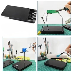 Model Boyama Standı Tabanı Bükülebilir 12'li Klips - Thumbnail