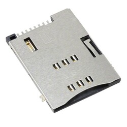 Molex SIM Kart Konnektörü - Push Push Type - Thumbnail