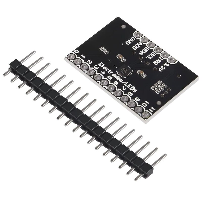 Robo90 - MPR121 - 12 Anahtarlı Kapasitif Dokunmatik Sensör Breakout Kartı