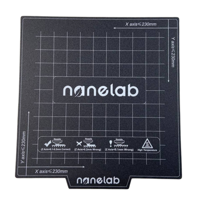 Nanelab 235x235mm 3D Printer Manyetik Tabla Yüzeyi-Ender 3/Pro/V2 Uyumlu