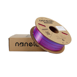 Nanelab Çift Renkli Silk PLA Filament - Mavi - Kırmızı - 1.75mm - 1Kg - Thumbnail