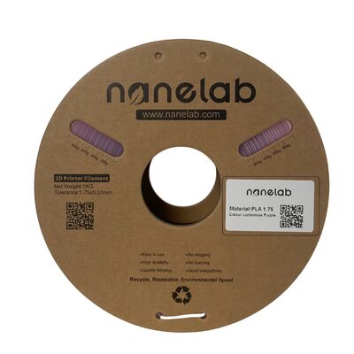Nanelab Glow Mor PLA Filament - 1.75mm - 1 Kg