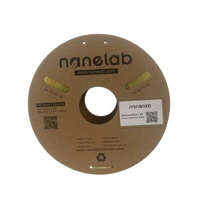 Nanelab Glow Sarı PLA Filament - 1.75mm - 1 Kg