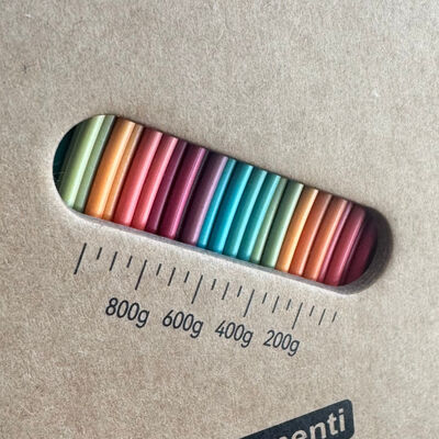 Nanelab Gradient Rainbow Silk PLA Filament - 1.75mm - 1Kg