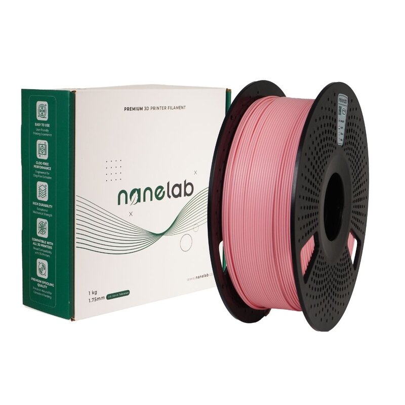Nanelab - Nanelab Hyper PLA Açık Pembe Filament - 1.75mm - 1Kg