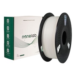 Nanelab Hyper PLA İnci Beyazı Filament - 1.75mm - 1Kg - Thumbnail