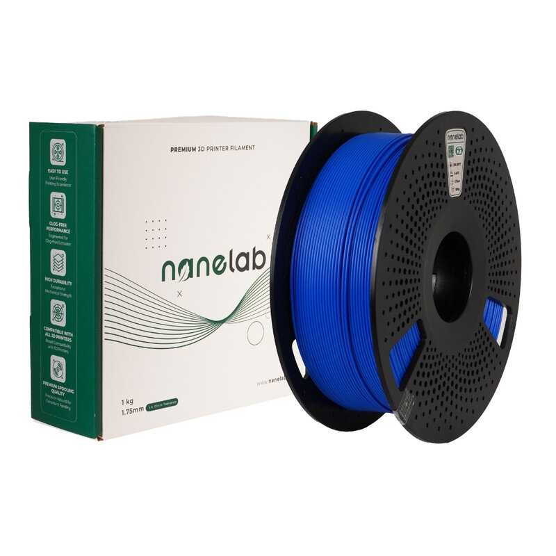 Nanelab - Nanelab Hyper PLA Mavi Filament - 1.75mm - 1Kg