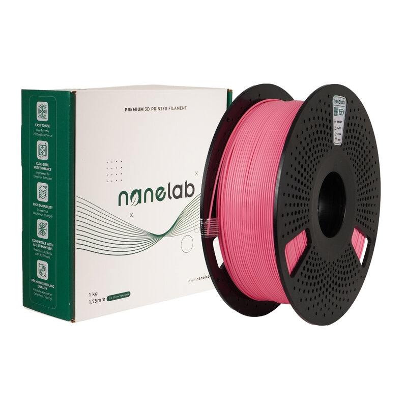 Nanelab - Nanelab Hyper PLA Pembe Filament - 1.75mm - 1Kg