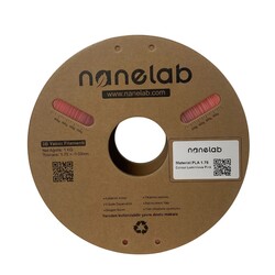 Nanelab Luminous Pembe PLA Filament - 1.75mm - 1 Kg - Thumbnail