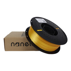 Nanelab Üç Renk Silk PLA Filament - Altın-Sarı-Kırmızı - 1.75mm - 1Kg - Thumbnail