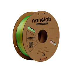 Nanelab Üç Renk Silk PLA Filament - Altın-Yeşil-Gül Kırmızısı - 1.75mm - 1Kg - Thumbnail
