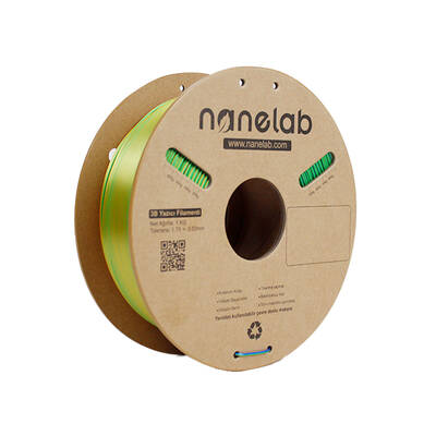 Nanelab Üç Renk Silk PLA Filament - Altın-Yeşil-Mavi - 1.75mm - 1Kg