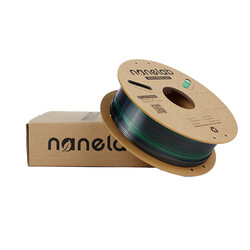 Nanelab Üç Renk Silk PLA Filament - Altın-Yeşil-Siyah - 1.75mm - 1Kg - Thumbnail