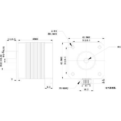 Nema 17 42-40 Step Motor - 17HS4401