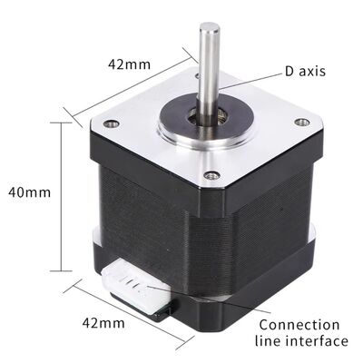 Nema 17 42BYGH 1.5A Step Motor 42mm - 3D Yazıcı Uyumlu