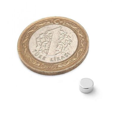 Neodyum Mıknatıs d4x2 mm - 10 Adet