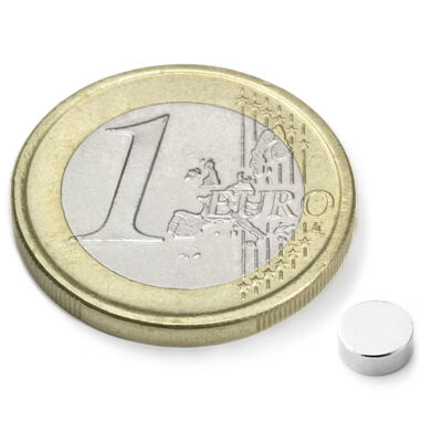 Neodyum Mıknatıs d5x2mm - 10 adet