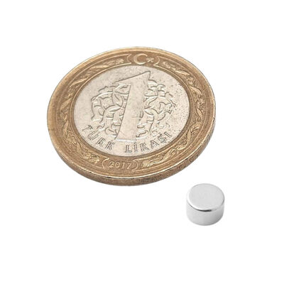 Neodyum Mıknatıs d5x3 mm - 10 Adet