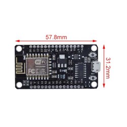 Nodemcu V3 - ESP8266 Geliştirme Kartı - CH340G - Thumbnail