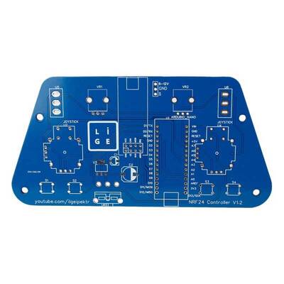 NRF24 İlge İpek RC Kumanda - PCB