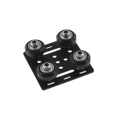 Openbuilds V Slot Rulmanlı Araba - 20x20mm Profil Uyumlu - Thumbnail