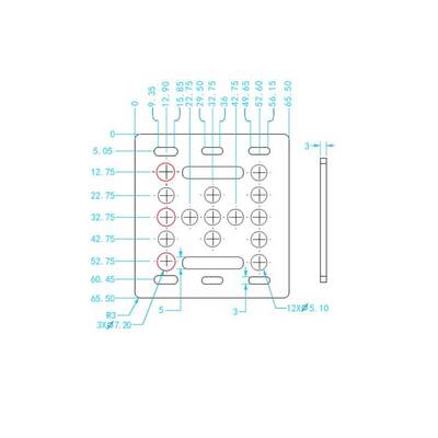 Openbuilds V Slot Rulmanlı Araba - 20x20mm Profil Uyumlu