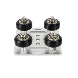 Openbuilds V Slot Rulmanlı Araba - 20x20mm Profil Uyumlu - Gümüş - Thumbnail
