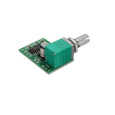 PAM8403 2x3W Mini Ses Yükseltici Kartı - Stereo - Amfi-Potlu