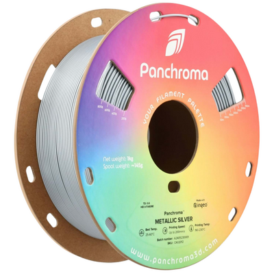 Panchroma PLA Metalik Gümüş Filament 1.75mm 1Kg
